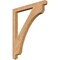 Ekena Millwork Legacy Arts & Crafts Smooth Bracket, Western Red Cedar, 3 1/2"W x 40"D x 48"H BKT04X40X48LEC03SWR - alternate 1